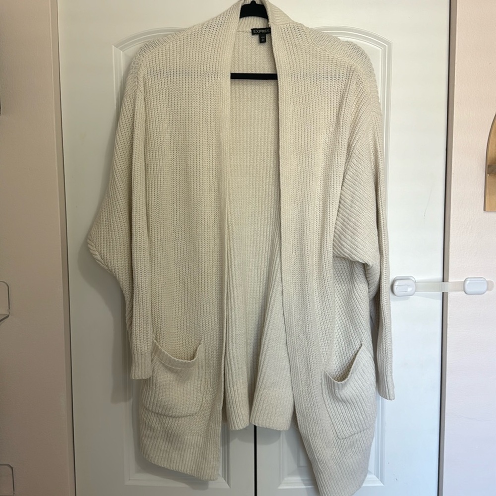 Express Cream Sweater